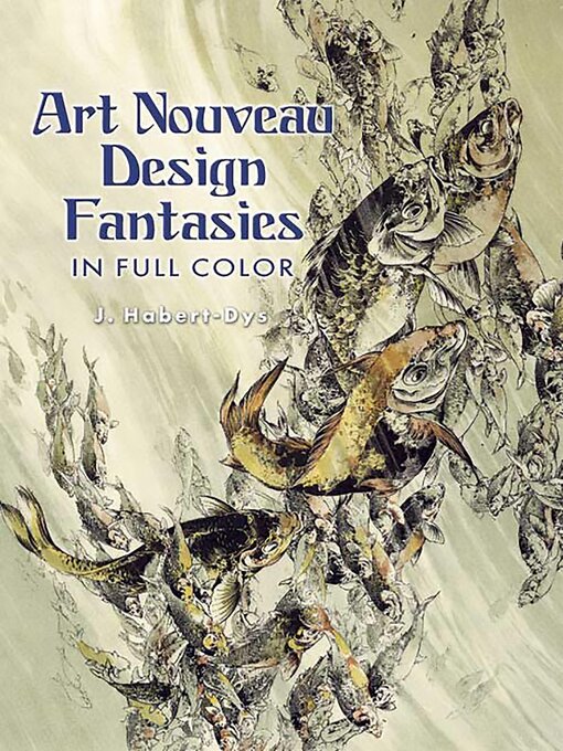 Cover image for Art Nouveau Design Fantasies in Full Color